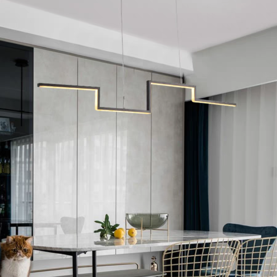 Elegant | Black Pendant Light with Acrylic Diffuser | Modern Kitchen Pendant Lighting for Timeless Ambiance 0