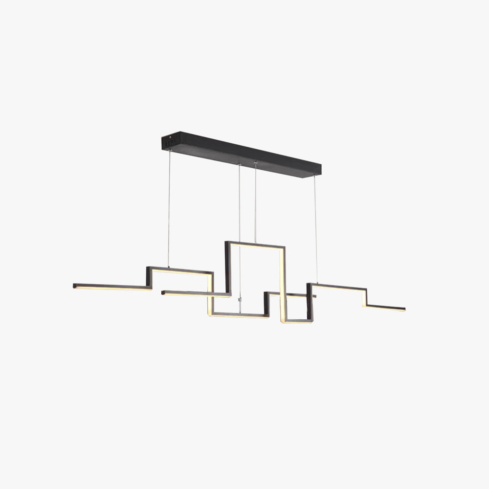 Elegant | Black Pendant Light with Acrylic Diffuser | Modern Kitchen Pendant Lighting for Timeless Ambiance 1