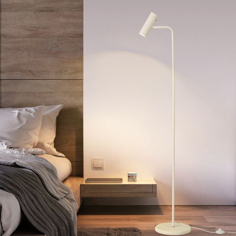 Freja Collection | Black Floor Lamp with LED Lighting | Modern Minimalist Design for Elegant Living Rooms 3