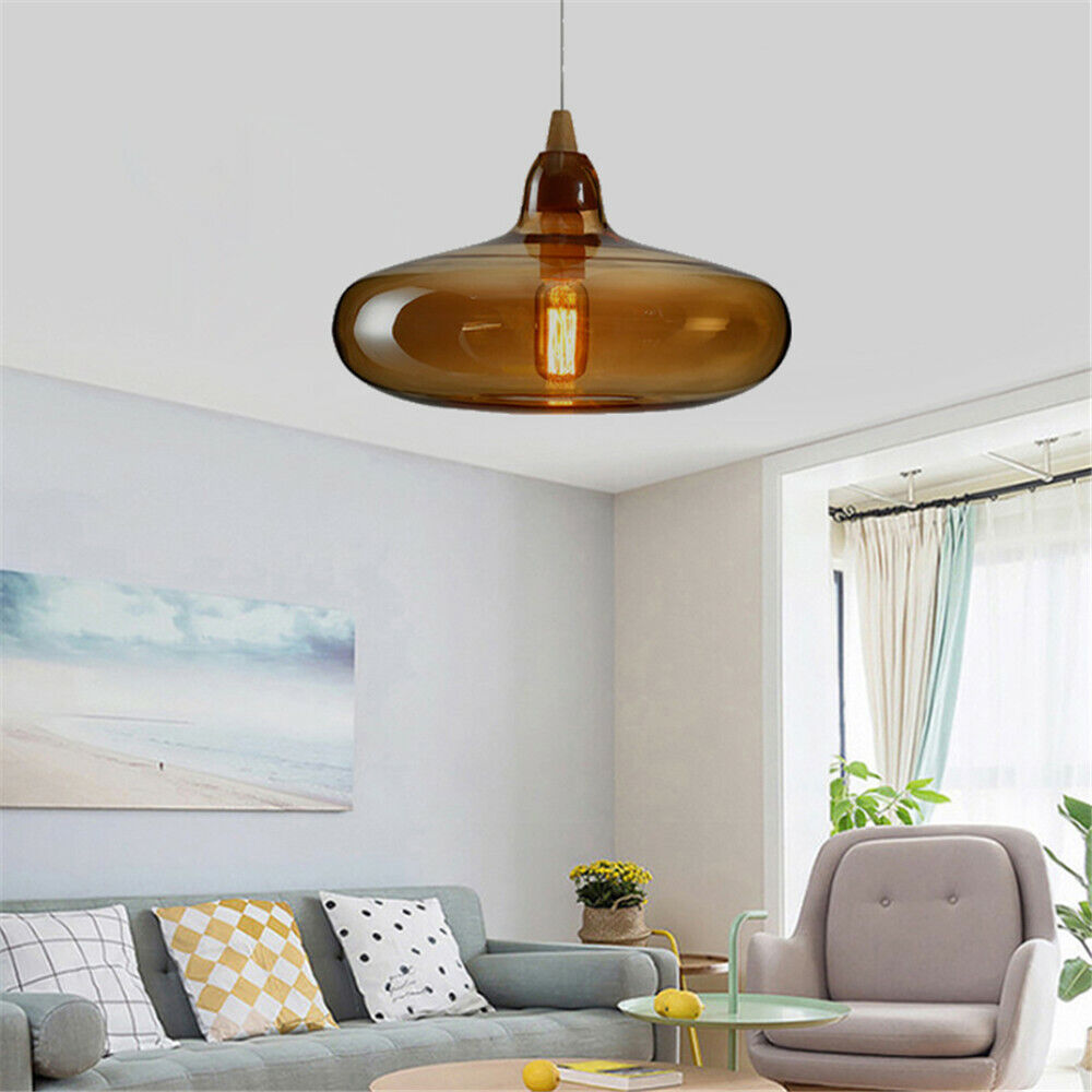 June Collection | Glass Pendant Light with Adjustable Height | Elegant Kitchen Lighting for Warm Ambiance 2
