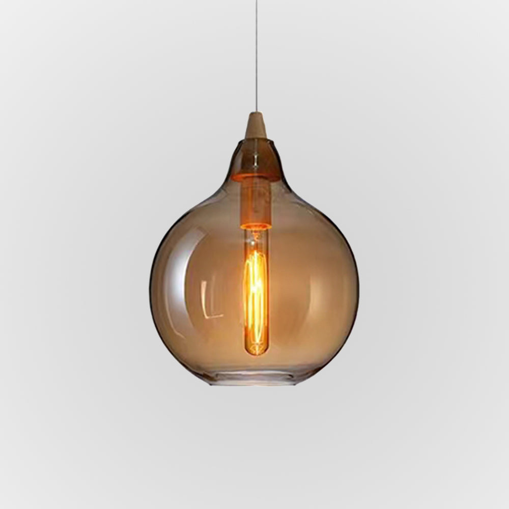 June Collection | Glass Pendant Light with Adjustable Height | Elegant Kitchen Lighting for Warm Ambiance 4
