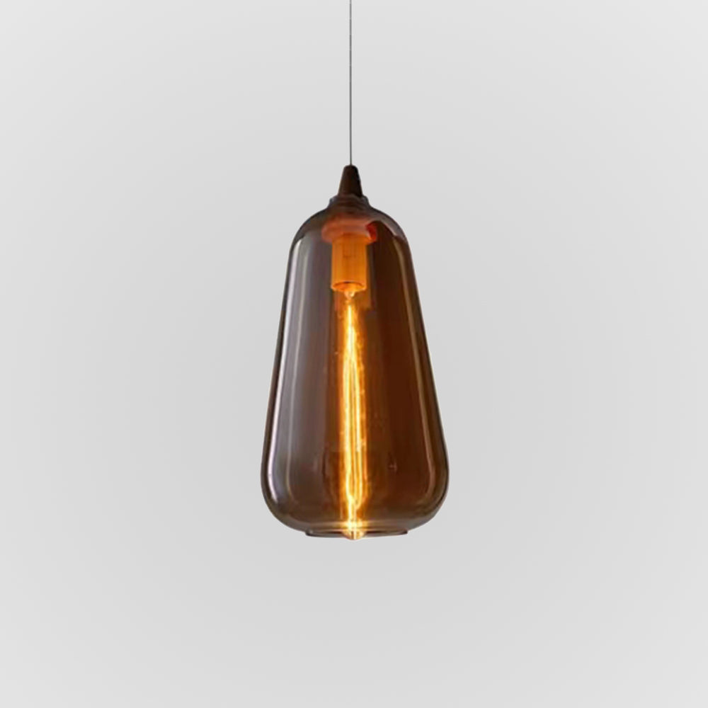 June Collection | Glass Pendant Light with Adjustable Height | Elegant Kitchen Lighting for Warm Ambiance 5