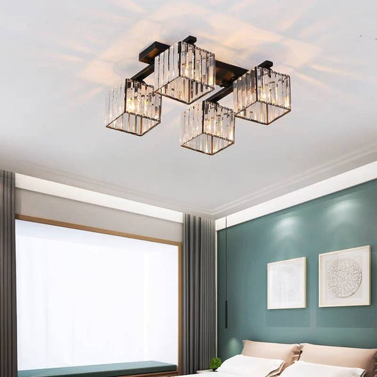 Kristy Collection | Modern Flush Mount Ceiling Light with Elegant Design | Sophisticated Lighting for Living Spaces 0