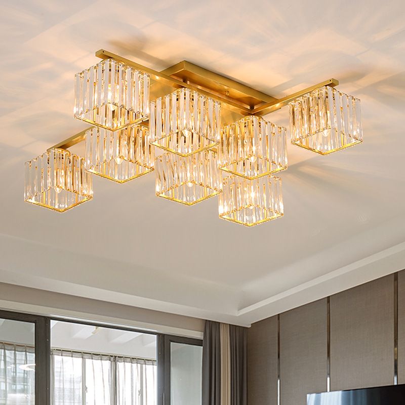 Kristy Collection | Modern Flush Mount Ceiling Light with Elegant Design | Sophisticated Lighting for Living Spaces 4