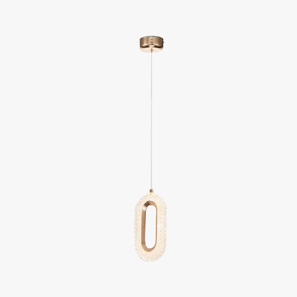 Kristy Creative | Pendant Light with Adjustable Chain & LED Bulb | Modern Design for Living Spaces 1