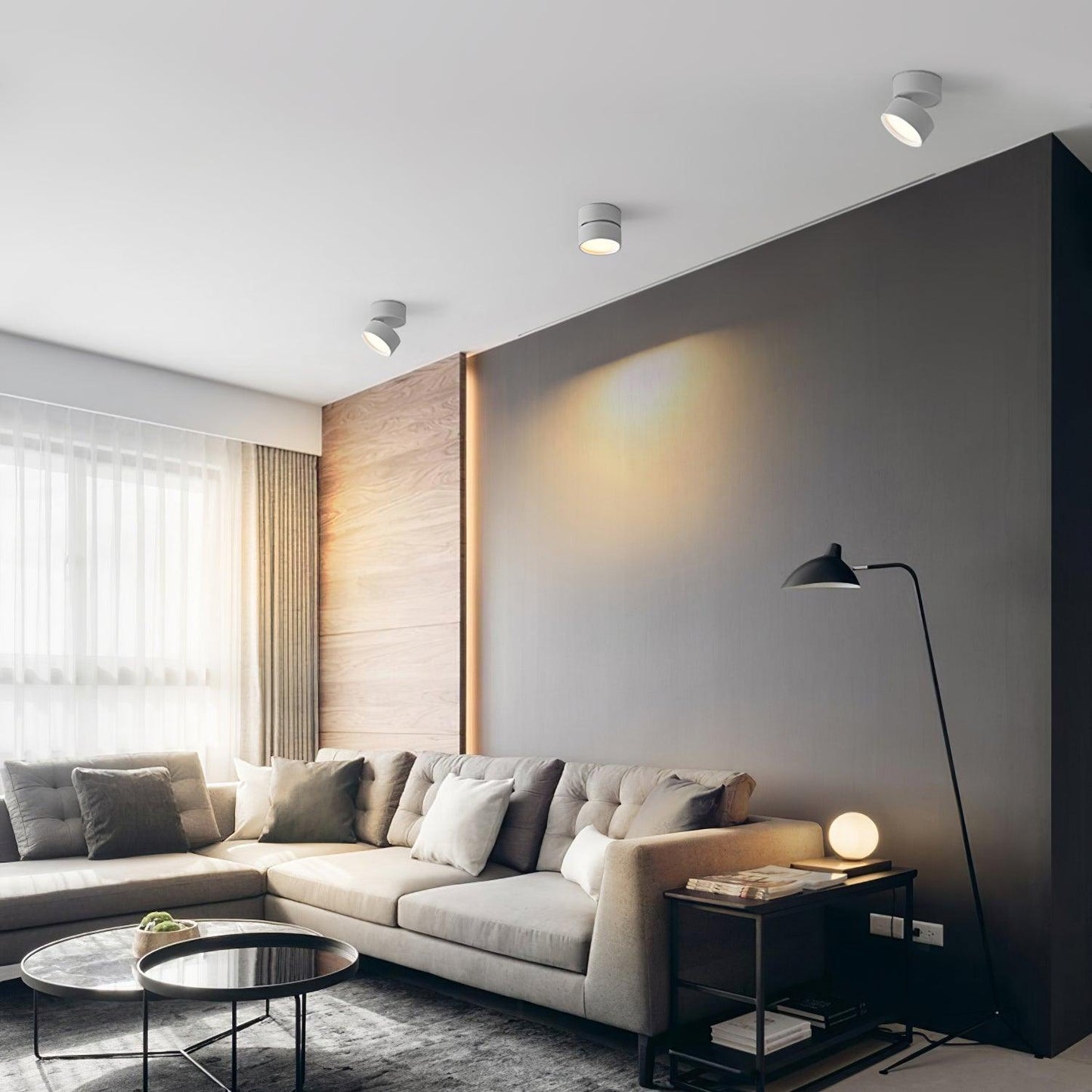 LuminaCraft | Elegant Adjustable LED Surface Ceiling Lamp 3