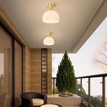 Lunaris | Elegant Soft White Glass Modern Ceiling Lamp 7