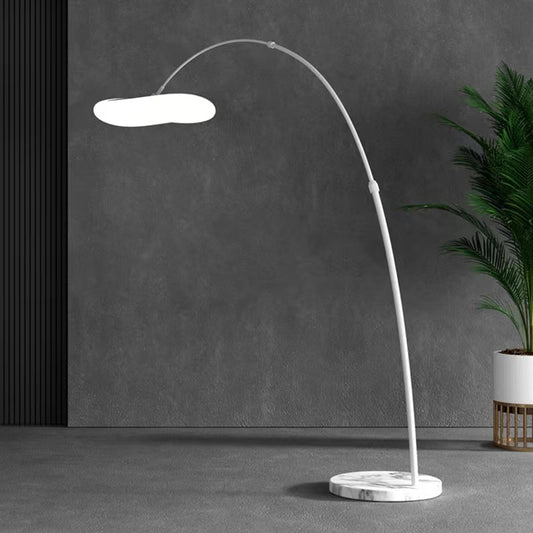 MiNori | Metal Floor Lamp with Dimmable LED Bulb | Stylish Lighting for Living Room and Bedroom 0