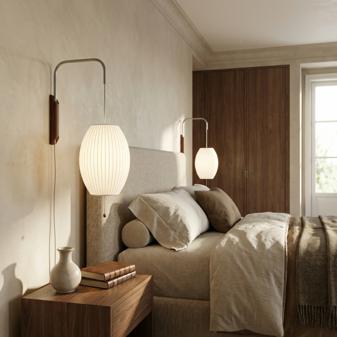 Midcentury Modern Wall Sconce Lighting with Adjustable Light Positioning | Elegant Design for Warm Ambient Illumination 5