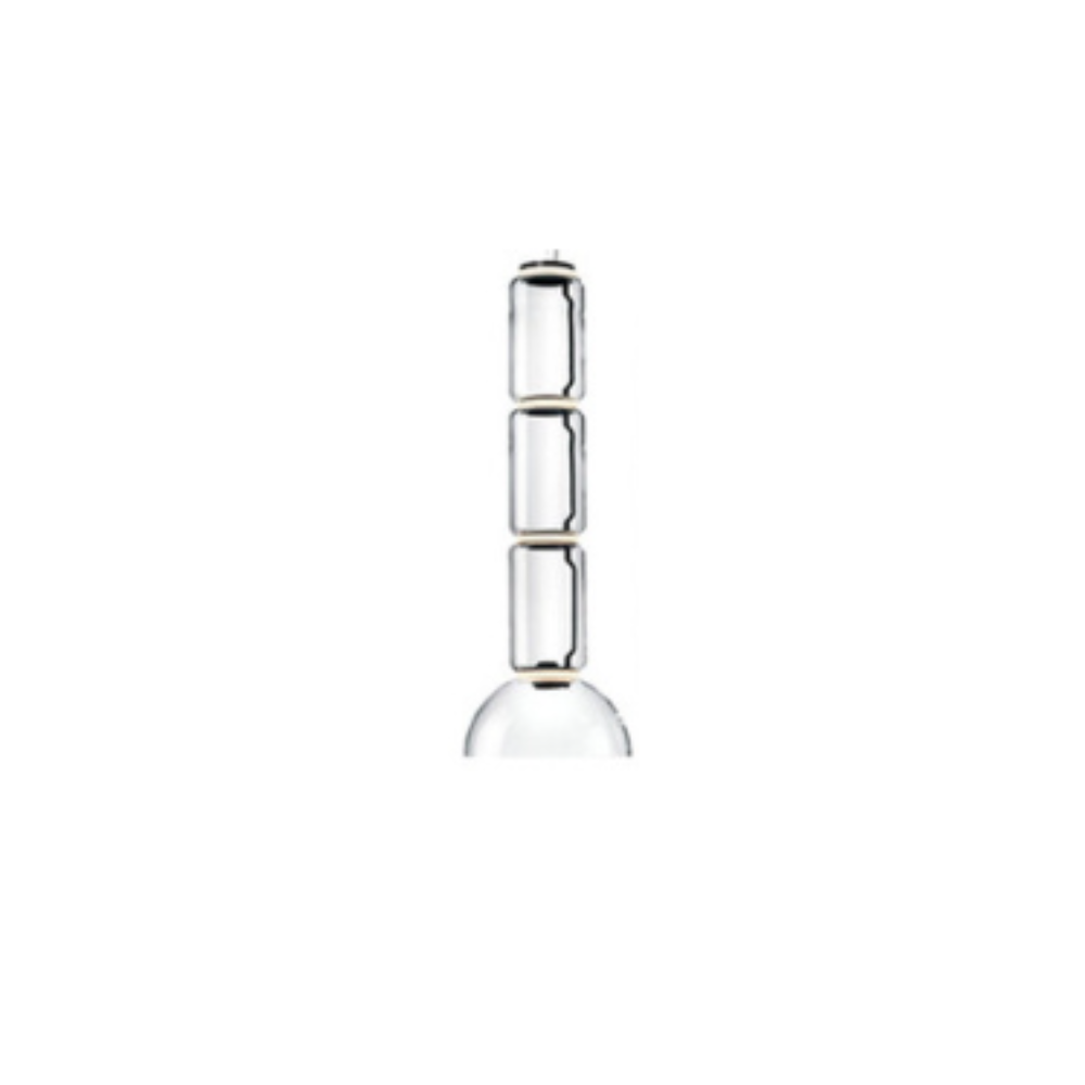 Minimalist Glass Pendant Light with Adjustable Chain | Modern Design for Elegant Kitchen Spaces 10