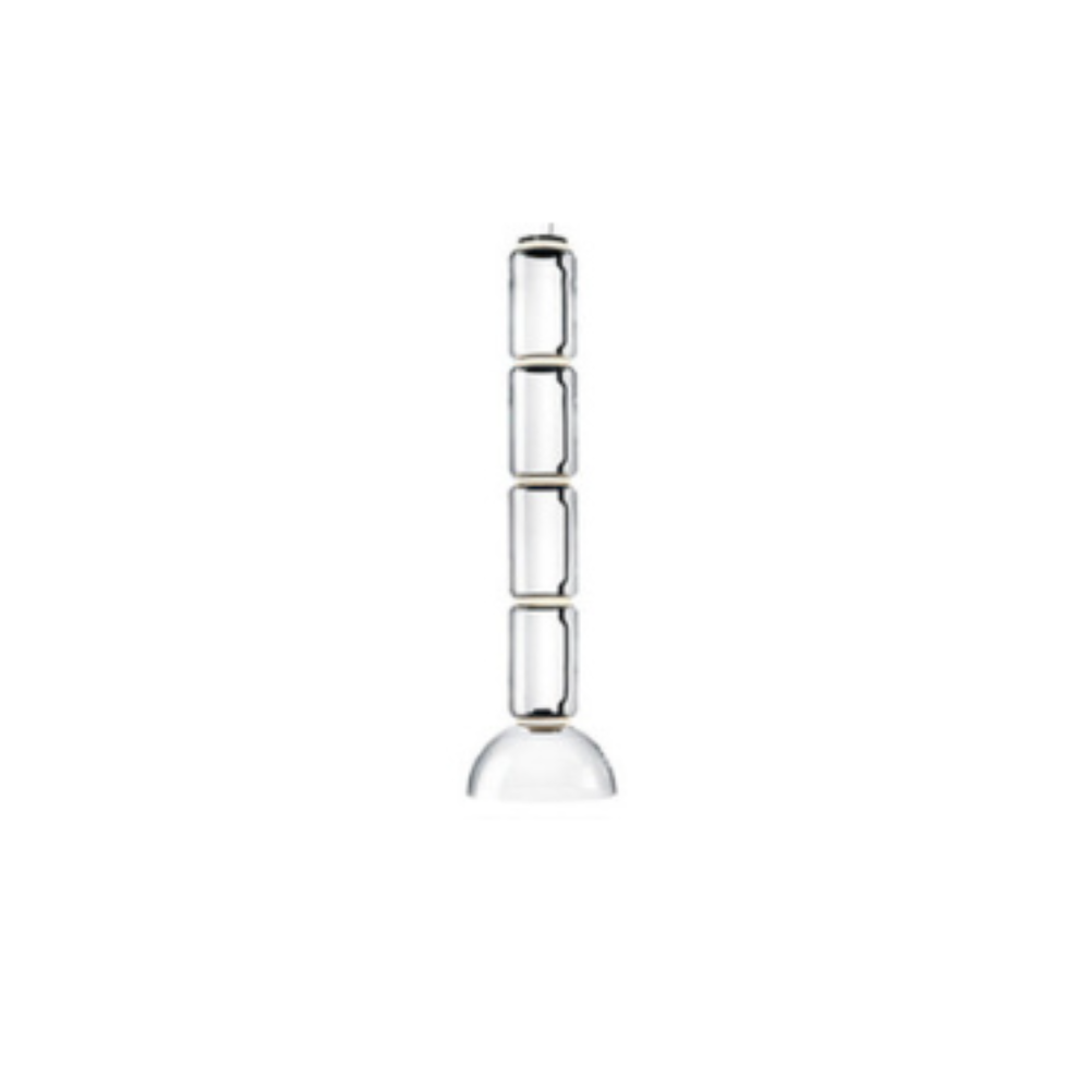 Minimalist Glass Pendant Light with Adjustable Chain | Modern Design for Elegant Kitchen Spaces 12