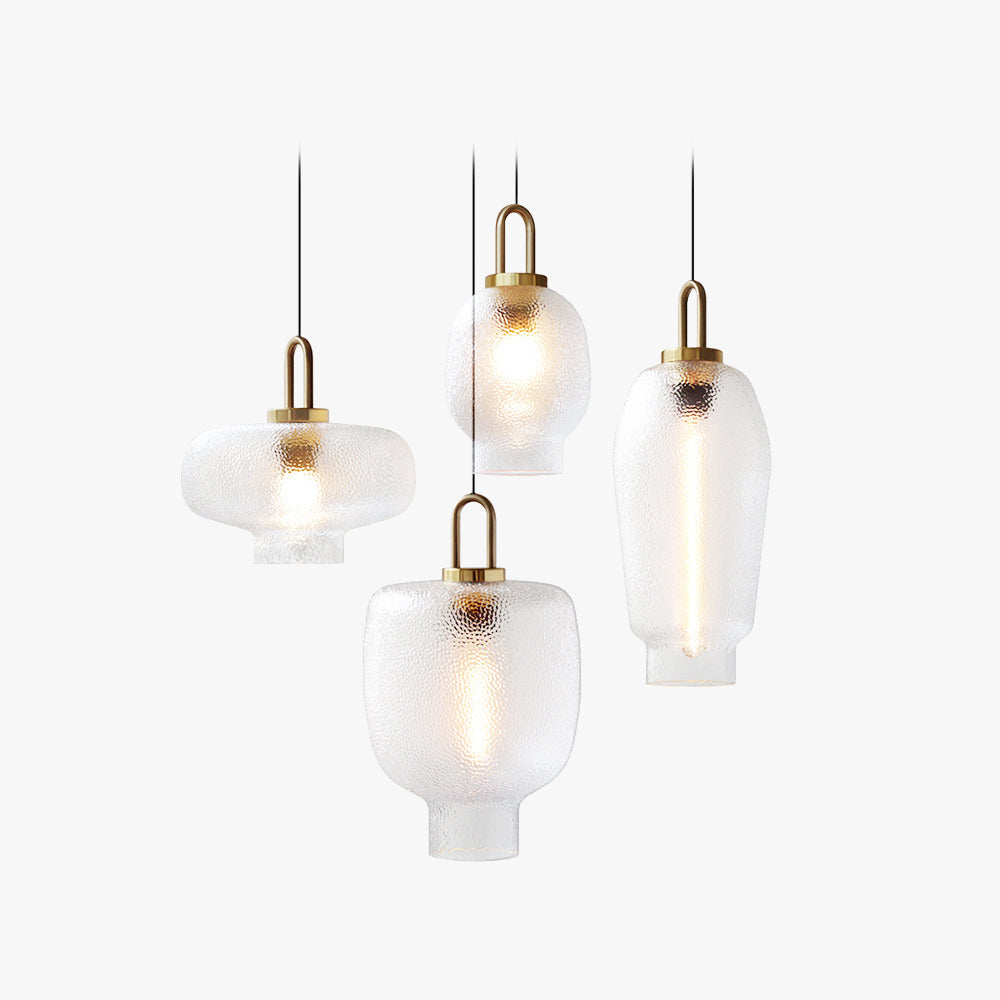 Minimalist Glass Pendant Light with Adjustable Cord | Elegant Kitchen Pendant Lighting for Modern Spaces 1