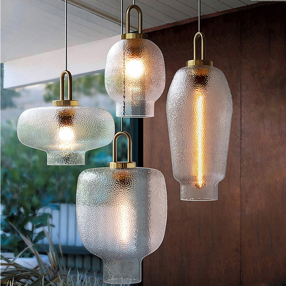 Minimalist Glass Pendant Light with Adjustable Cord | Elegant Kitchen Pendant Lighting for Modern Spaces 2