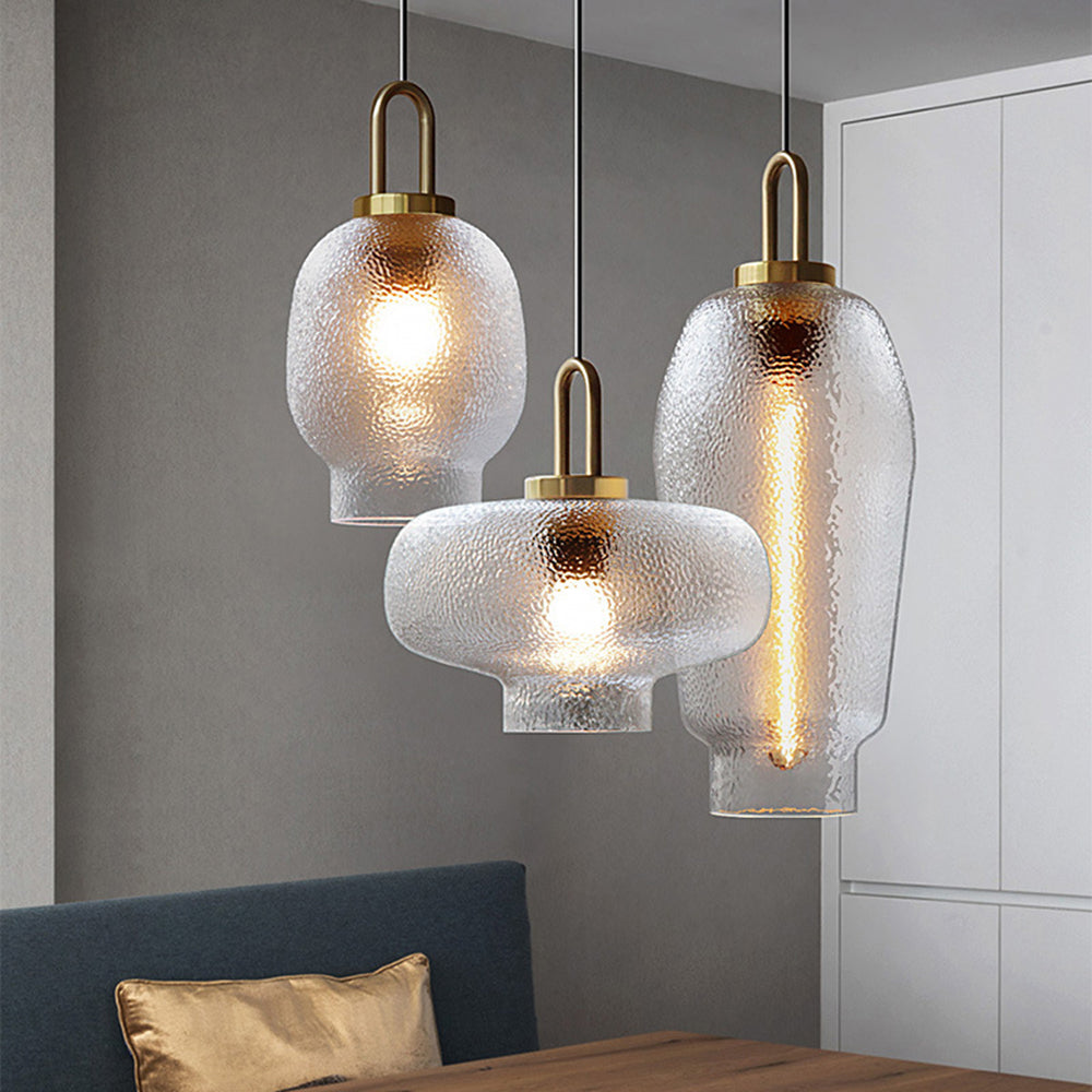 Minimalist Glass Pendant Light with Adjustable Cord | Elegant Kitchen Pendant Lighting for Modern Spaces 3