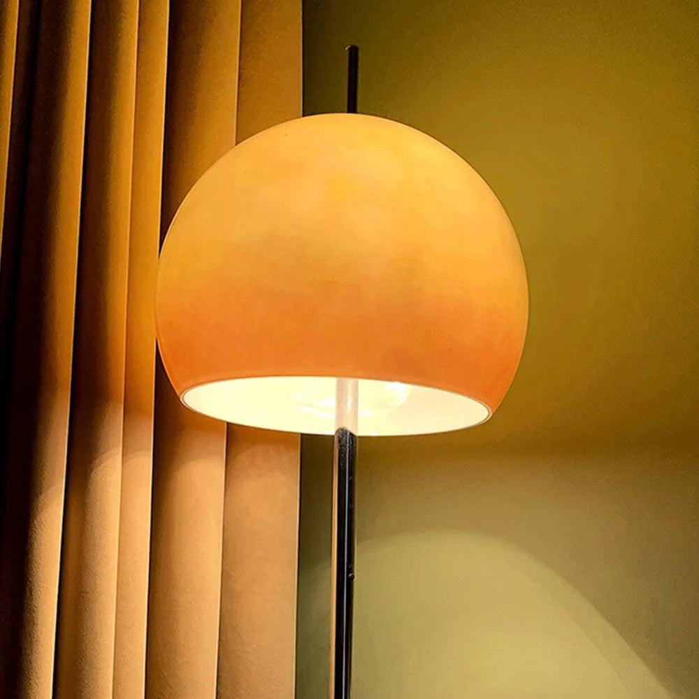 Mira | Dome Glass Floor Lamp with Dimmable LED Bulb | Elegant Design for Cozy Ambiance 5