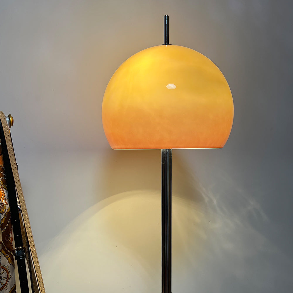 Mira | Dome Glass Floor Lamp with Dimmable LED Bulb | Elegant Design for Cozy Ambiance 6