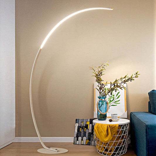 Mira | Modern Arc LED Floor Lamp with Adjustable Design | Elegant Lighting for Living Spaces 0
