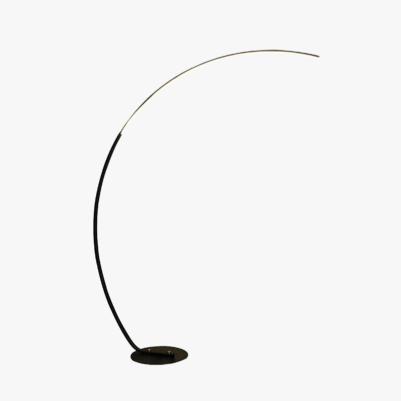 Mira | Modern Arc LED Floor Lamp with Adjustable Design | Elegant Lighting for Living Spaces 1