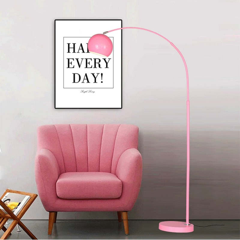 Mira | Modern Fishing Arc Floor Lamp with Adjustable Dome Shade | Stylish Lighting for Living Spaces 8