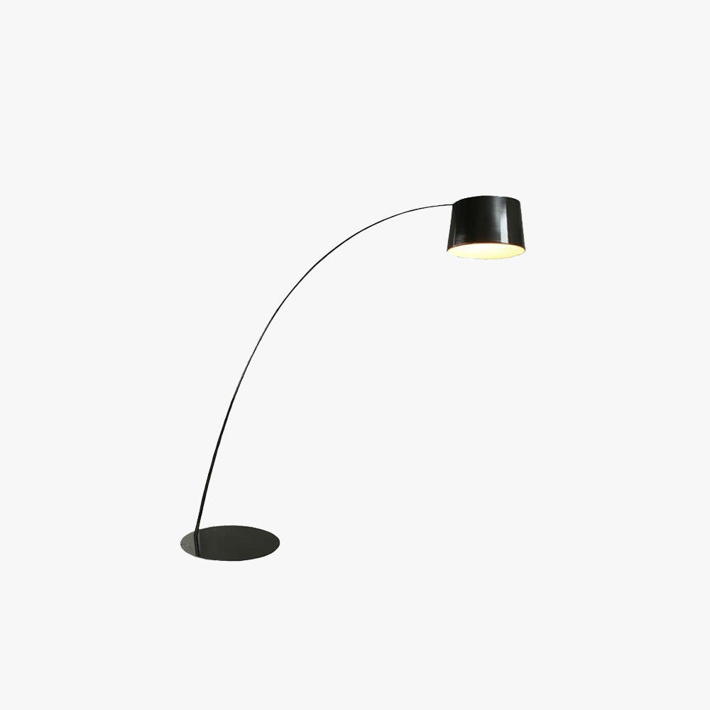 Modern Arc Floor Lamp with Stylish Dome Shade | Elegant Lighting for Living Rooms 1
