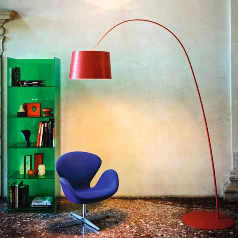 Modern Arc Floor Lamp with Stylish Dome Shade | Elegant Lighting for Living Rooms 5
