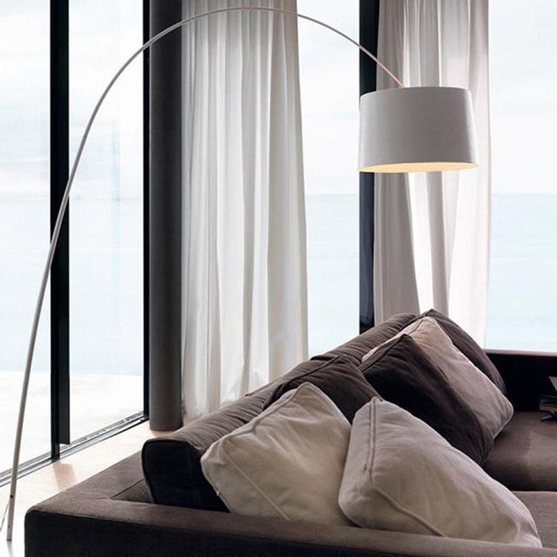 Modern Arc Floor Lamp with Stylish Dome Shade | Elegant Lighting for Living Rooms 6