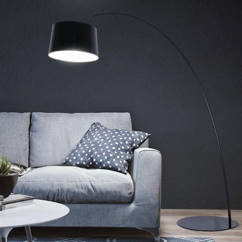 Modern Arc Floor Lamp with Stylish Dome Shade | Elegant Lighting for Living Rooms 7
