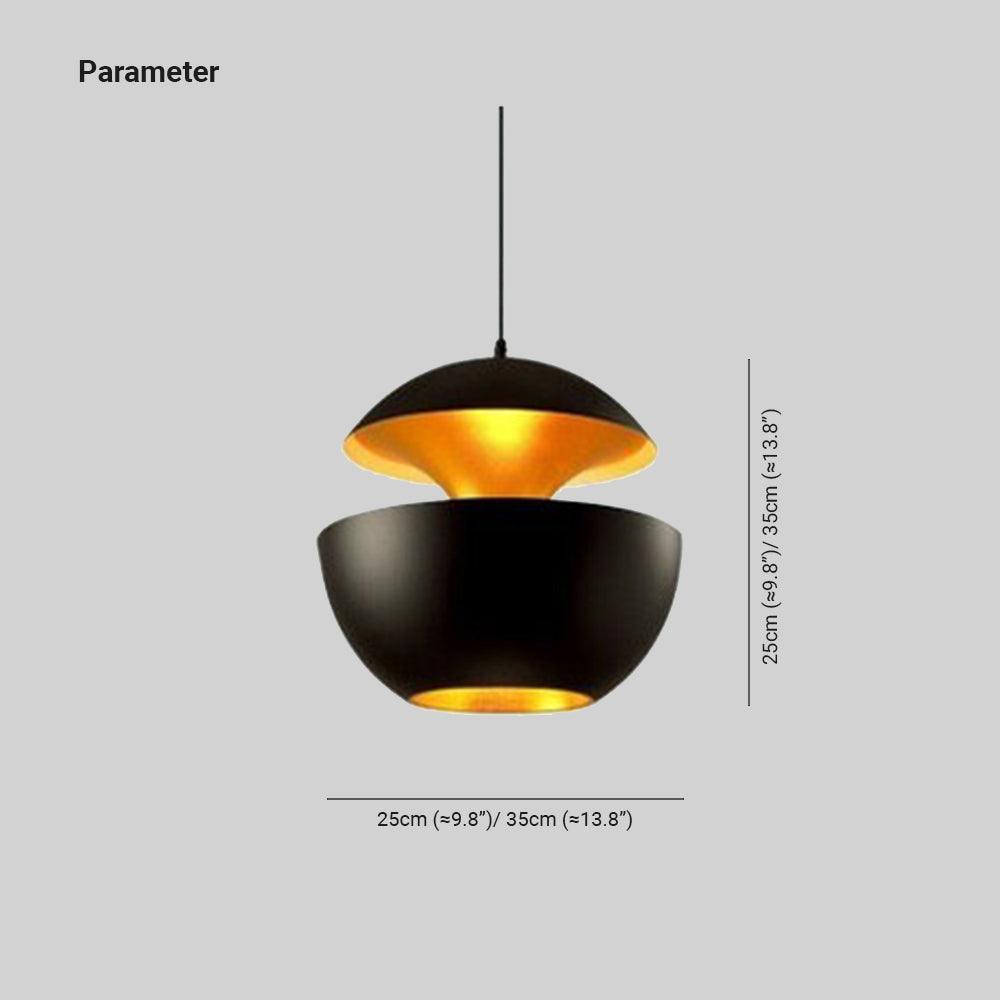 Modern Black Pendant Light with Adjustable Chain & LED Bulb | Stylish Kitchen Pendant Lighting for Elegant Illumination 4
