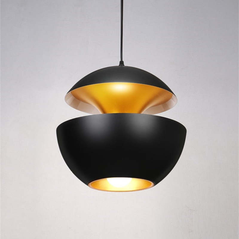 Modern Black Pendant Light with Adjustable Chain & LED Bulb | Stylish Kitchen Pendant Lighting for Elegant Illumination 5