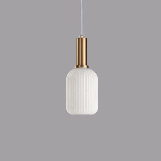 Modern Bubble Glass Pendant Light with Warm White LED | Elegant Fixture for Living Room and Bedroom 0