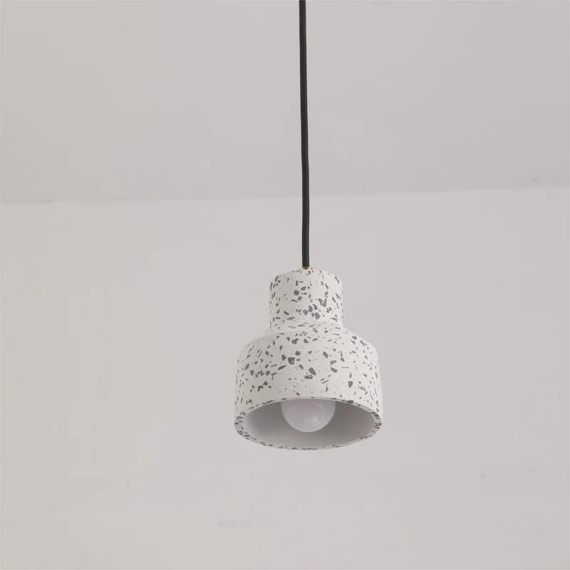 Modern Cement Pendant Light with Adjustable Height | Stylish Kitchen Pendant Lighting for Versatile Home Decor 0