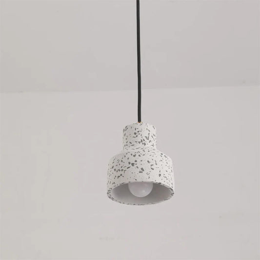 Modern Cement Pendant Light with Adjustable Height | Stylish Kitchen Pendant Lighting for Versatile Home Decor 0