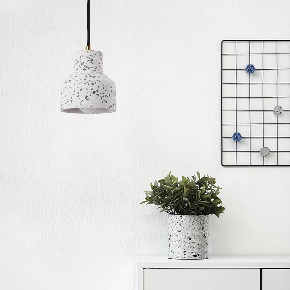 Modern Cement Pendant Light with Adjustable Height | Stylish Kitchen Pendant Lighting for Versatile Home Decor 3