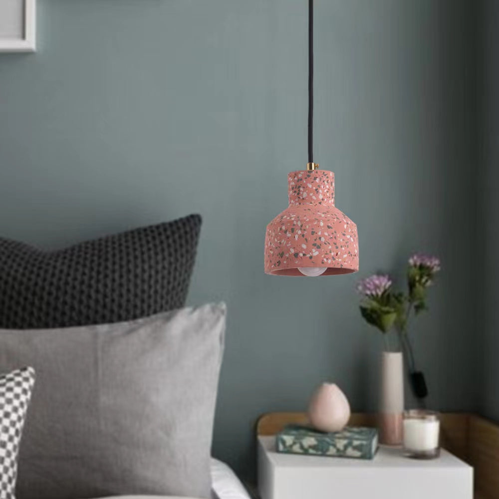 Modern Cement Pendant Light with Adjustable Height | Stylish Kitchen Pendant Lighting for Versatile Home Decor 4