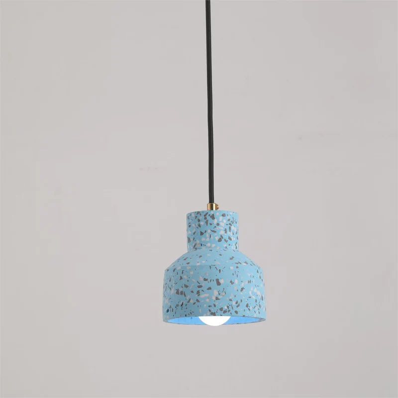Modern Cement Pendant Light with Adjustable Height | Stylish Kitchen Pendant Lighting for Versatile Home Decor 8