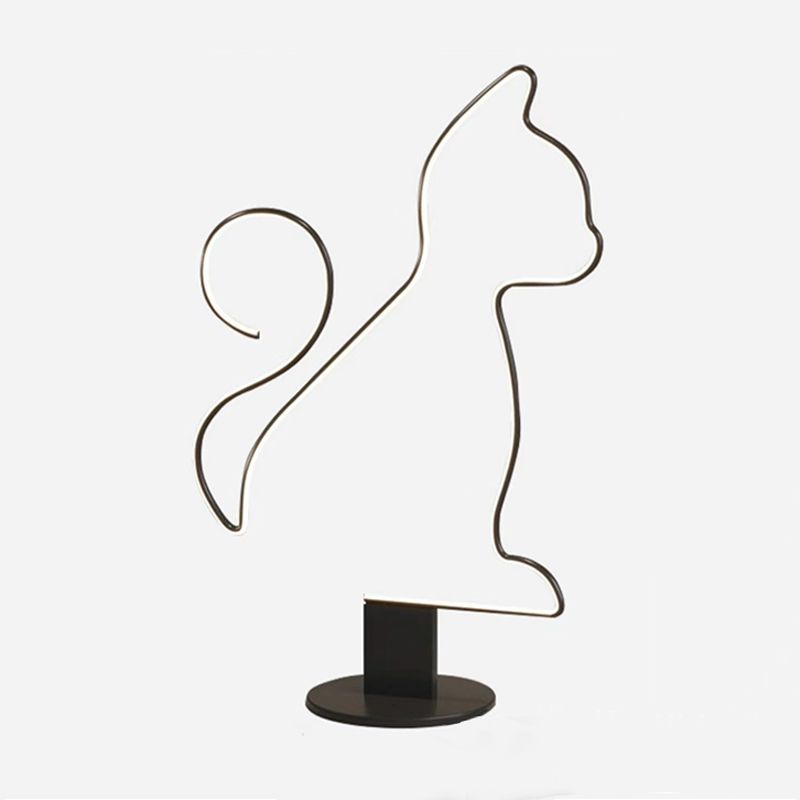 Modern Floor Lamp | Black Metal Standing Lamp with LED Bulb | Stylish Lighting for Living Room & Bedroom 1