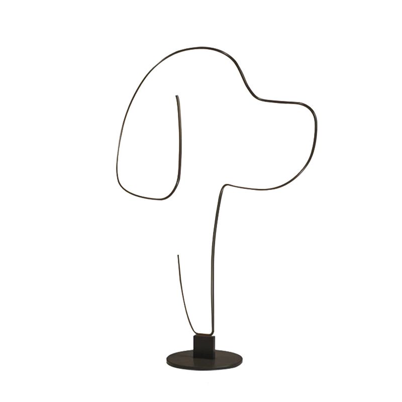 Modern Floor Lamp | Black Metal Standing Lamp with LED Bulb | Stylish Lighting for Living Room & Bedroom 7
