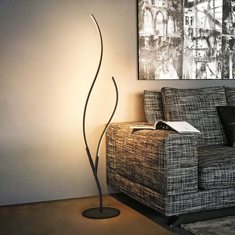 Modern Floor Lamp | Dimmable Standing Lamp with Sleek Design | Stylish Lighting for Living Room and Bedroom 4