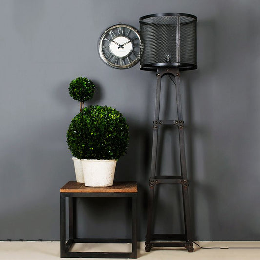 Modern Floor Lamp with Stylish Mesh Design | Elegant Lighting for Living Room and Bedroom 0