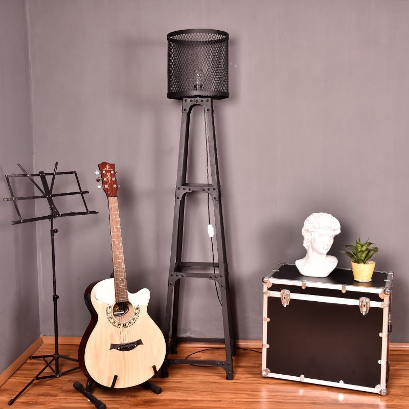 Modern Floor Lamp with Stylish Mesh Design | Elegant Lighting for Living Room and Bedroom 2