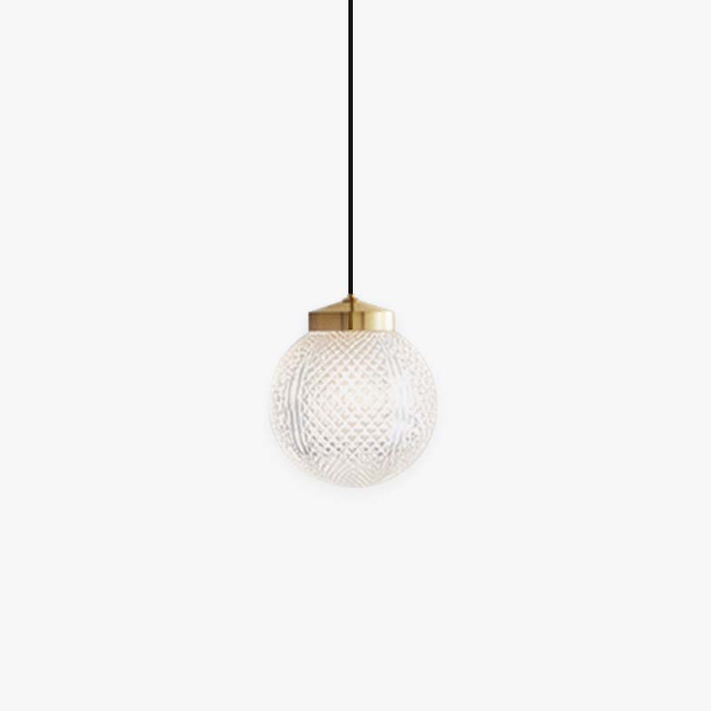 Modern Glass Pendant Light with Built-In LED – Energy-Efficient Kitchen Pendant Lighting 1