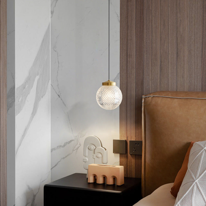 Modern Glass Pendant Light with Built-In LED – Energy-Efficient Kitchen Pendant Lighting 3