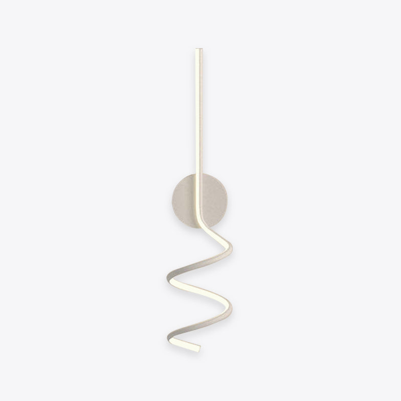 Modern LED Wall Light | Spiral Design with Warm White Glow | Perfect for Home & Commercial Spaces 1