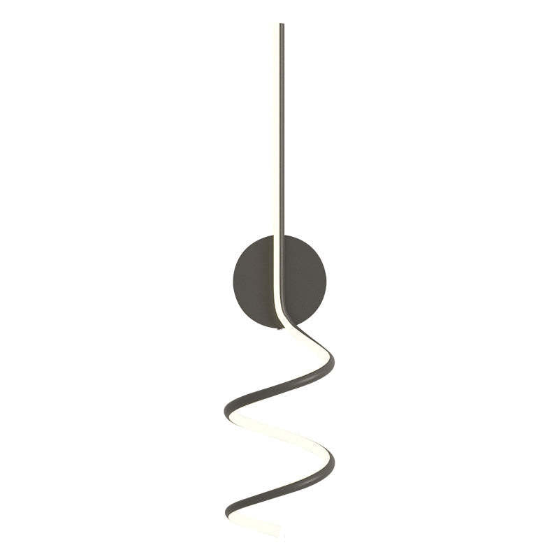 Modern LED Wall Light | Spiral Design with Warm White Glow | Perfect for Home & Commercial Spaces 4