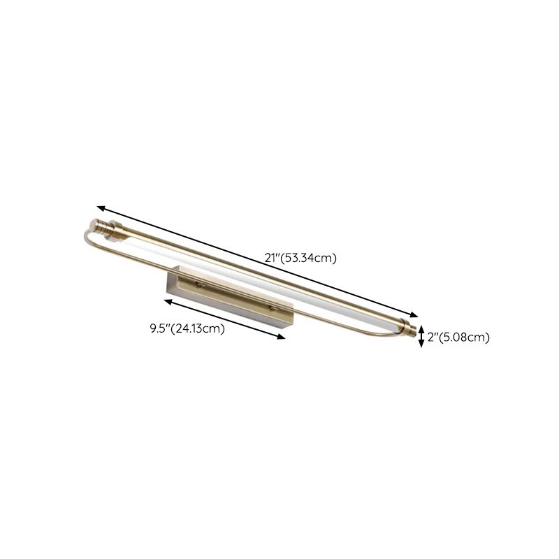 Modern Linear Vanity Lamp | Three Color Options for Elegant Bathroom Lighting 3