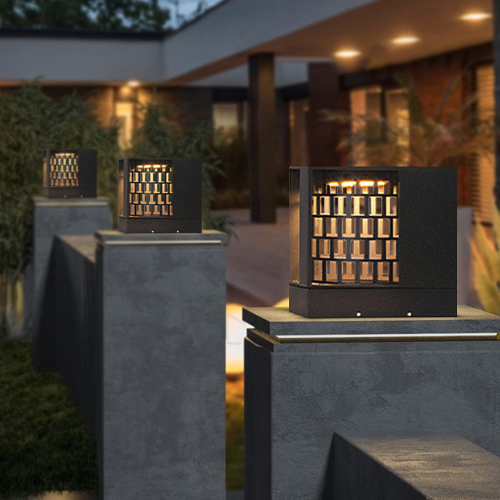Modern Metal Outdoor Table Lamp with Warm Light | IP65 Rated for Relaxing Ambiance 2