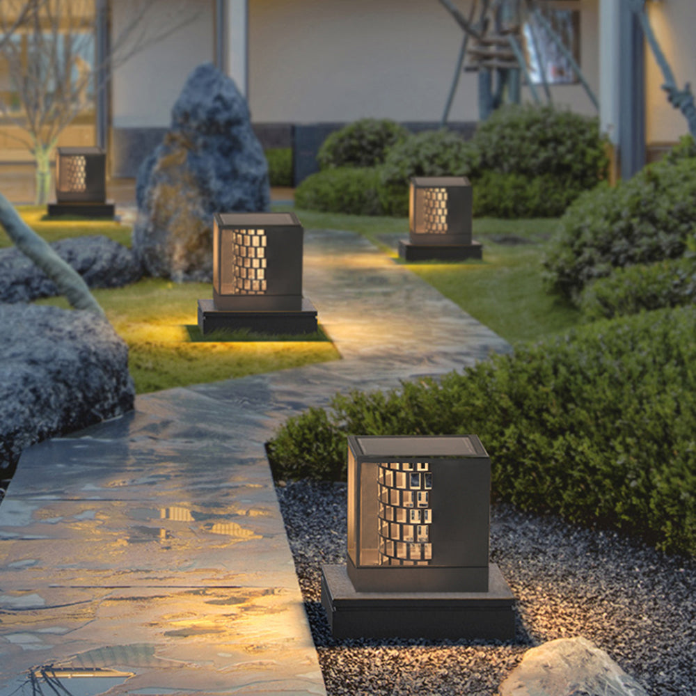 Modern Metal Outdoor Table Lamp with Warm Light | IP65 Rated for Relaxing Ambiance 4