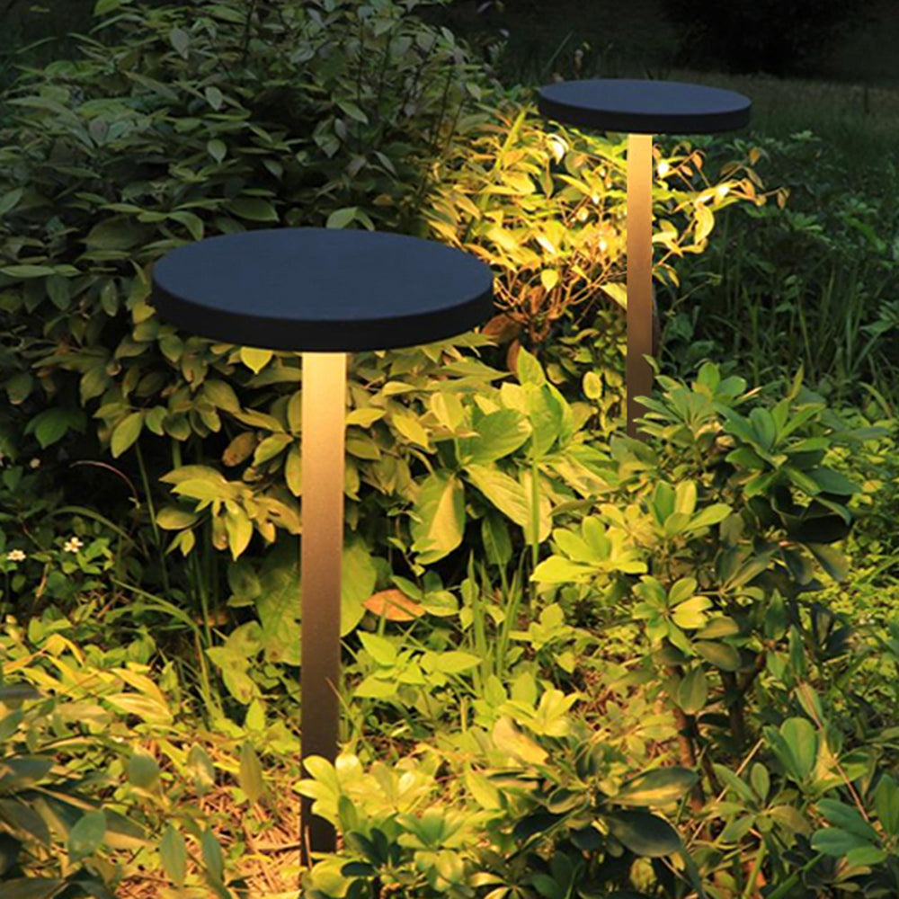 Modern Outdoor Path Light | Sleek Metal Design with Warm Glow | Weather-Resistant Pathway Lights for Gardens 2