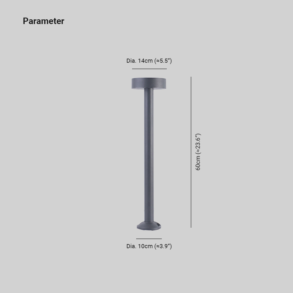Modern Outdoor Path Light | Sleek Metal Design with Warm Glow | Weather-Resistant Pathway Lights for Gardens 3