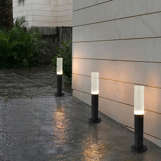 Modern Outdoor Path Light with Warm LED Illumination | Durable Design for Pathway Lighting 0
